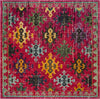 Safavieh Monaco MNC244D Fuchsia/Multi Area Rug 