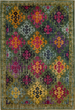 Safavieh Monaco MNC244G Green/Multi Area Rug main image