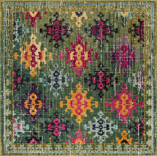 Safavieh Monaco MNC244G Green/Multi Area Rug 