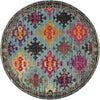 Safavieh Monaco MNC244N Blue/Multi Area Rug 