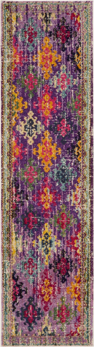 Safavieh Monaco MNC244P Purple/Multi Area Rug 