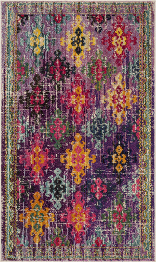 Safavieh Monaco MNC244P Purple/Multi Area Rug 