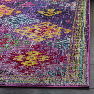 Safavieh Monaco MNC244P Purple/Multi Area Rug 