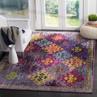 Safavieh Monaco MNC244P Purple/Multi Area Rug 