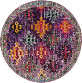 Safavieh Monaco MNC244P Purple/Multi Area Rug 