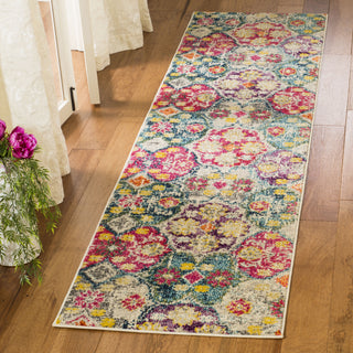 Safavieh Monaco MNC248R Grey/Fuchsia Area Rug  Feature