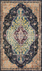 Safavieh Monaco MNC249Z Black/Blue Area Rug 