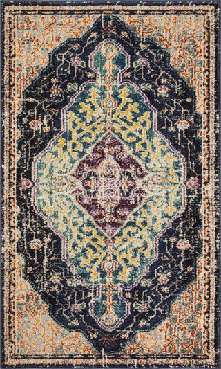 Safavieh Monaco MNC249Z Black/Blue Area Rug 