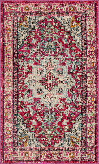 Safavieh Monaco MNC250J Fuchsia/Light Blue Area Rug 