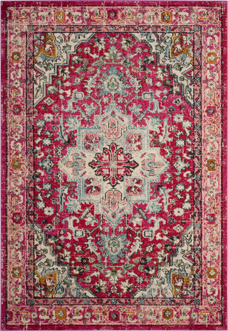 Safavieh Monaco MNC250J Fuchsia/Light Blue Area Rug main image