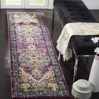 Safavieh Monaco MNC251L Violet/Light Blue Area Rug  Feature