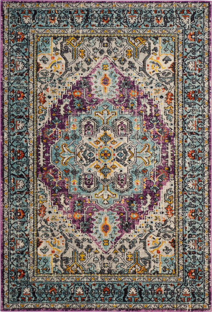 Safavieh Monaco MNC251L Violet/Light Blue Area Rug main image