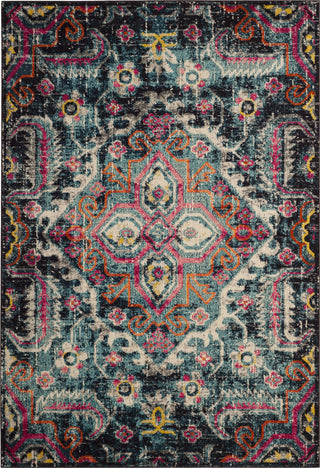 Safavieh Monaco MNC252J Blue/Fuchsia Area Rug main image