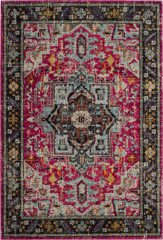 Safavieh Monaco MNC253J Fuchsia/Grey Area Rug main image