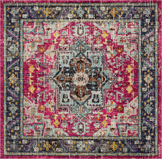 Safavieh Monaco MNC253J Fuchsia/Grey Area Rug 