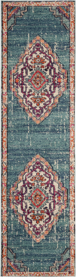 Safavieh Monaco MNC254J Blue/Multi Area Rug 