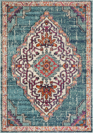 Safavieh Monaco MNC254J Blue/Multi Area Rug 