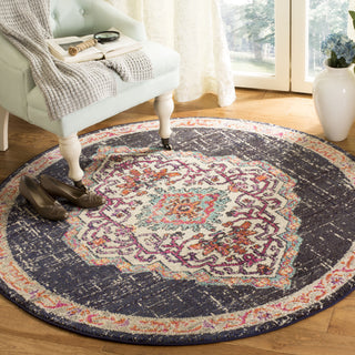 Safavieh Monaco MNC254Z Black/Blue Area Rug 