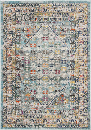 Safavieh Monaco MNC255M Blue/Light Grey Area Rug 4' Image