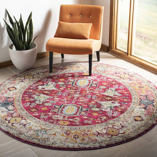 Safavieh Monaco MNC256R Fuchsia/Light Grey Area Rug Lifestyle Image