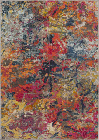 Safavieh Monaco MNC258M Blue/Orange Area Rug 4' Image