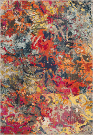 Safavieh Monaco MNC258M Blue/Orange Area Rug main image