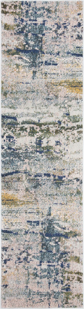 Safavieh Monaco MNC259M Blue/Grey Area Rug Runner Image