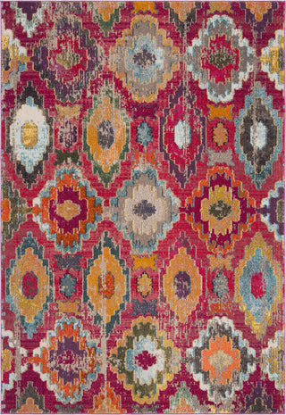 Safavieh Monaco MNC265Q Red/Blue Area Rug main image