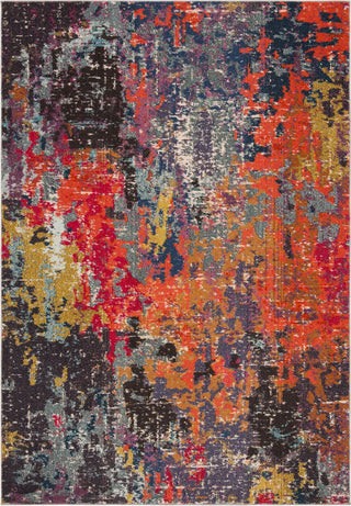 Safavieh Monaco MNC266M Blue/Orange Area Rug main image