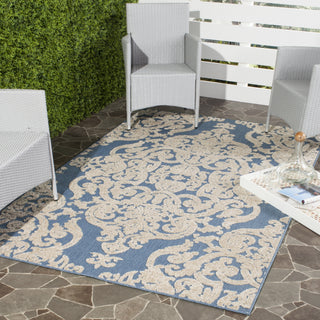 Safavieh Cottage MNR152A Blue Area Rug  Feature