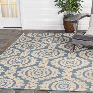 Safavieh Cottage MNR158A Blue Area Rug  Feature