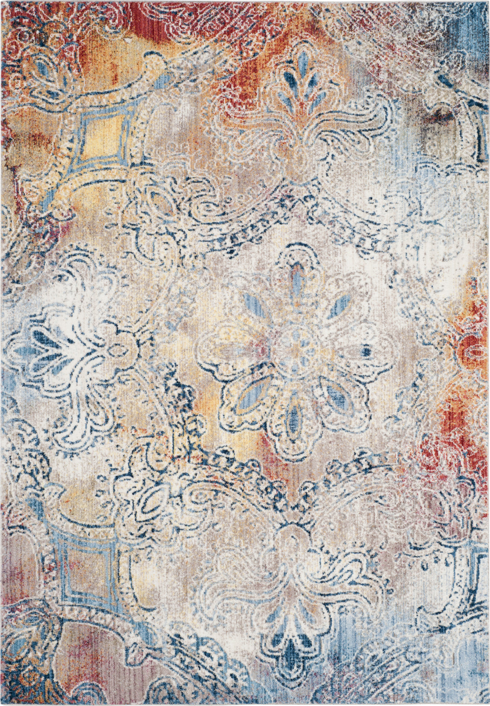 Safavieh Monray MNY648D Red/Multi Area Rug