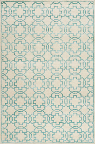 Safavieh Mosaic MOS152 Cream/Aqua Area Rug main image