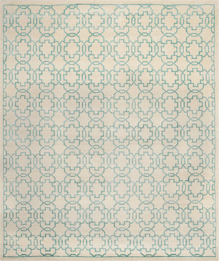 Safavieh Mosaic MOS152 Cream/Aqua Area Rug 8' X 10'