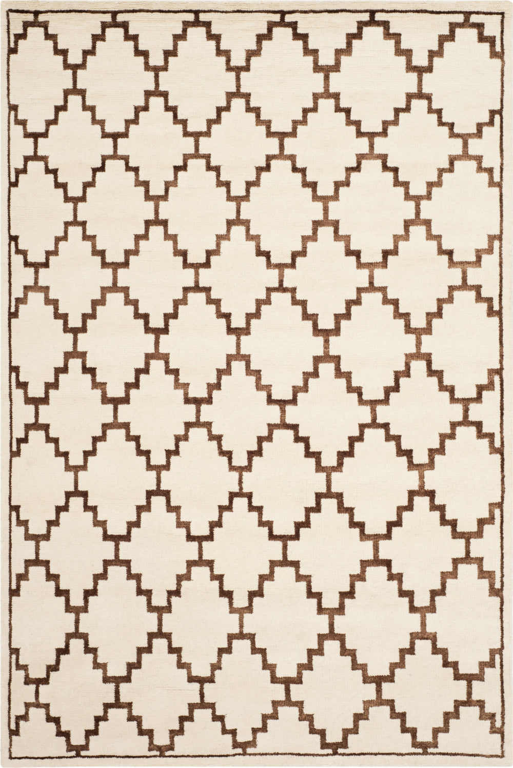 Safavieh Mosaic MOS160 Ivory/Brown Area Rug