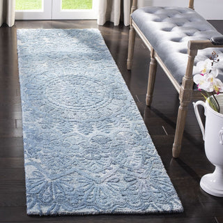 Safavieh Marquee 110 Blue/Ivory Area Rug Room Scene