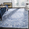 Safavieh Marquee 110 Blue/Ivory Area Rug Room Scene Feature