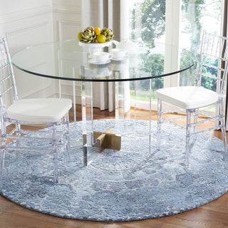 Safavieh Marquee 110 Blue/Ivory Area Rug Room Scene