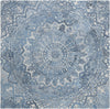 Safavieh Marquee 110 Blue/Ivory Area Rug Square