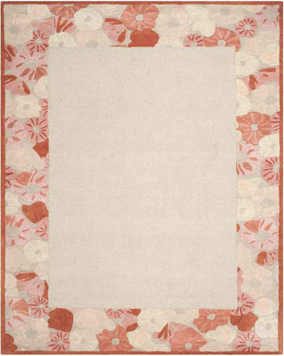 Safavieh Martha Stewart Poppy Border Cayenne Red Area Rug Main