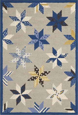 Safavieh Martha Stewart Lemoyne Star Azurite Blue Area Rug main image