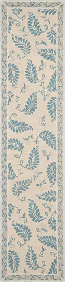 Safavieh Martha Stewart Fern Frolic Plumage Blue Area Rug 