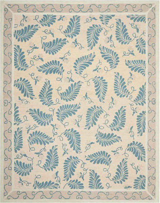 Safavieh Martha Stewart Fern Frolic Plumage Blue Area Rug Main