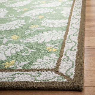 Safavieh Martha Stewart Fern Frolic China Green Mar Area Rug Detail