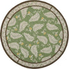 Safavieh Martha Stewart Fern Frolic China Green Mar Area Rug Round