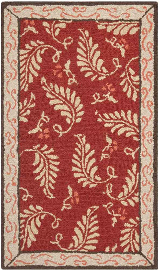 Safavieh Martha Stewart Fern Frolic Saffron Red Area Rug main image