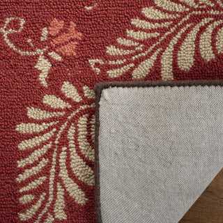 Safavieh Martha Stewart Fern Frolic Saffron Red Area Rug Backing