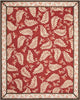 Safavieh Martha Stewart Fern Frolic Saffron Red Area Rug Main