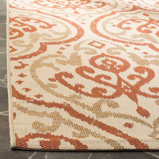 Safavieh Martha Stewart MSR4114 Beige/Terracotta Area Rug Detail Image