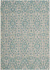 Safavieh Martha Stewart MSR4115 Grey/Aqua Area Rug 4' Image